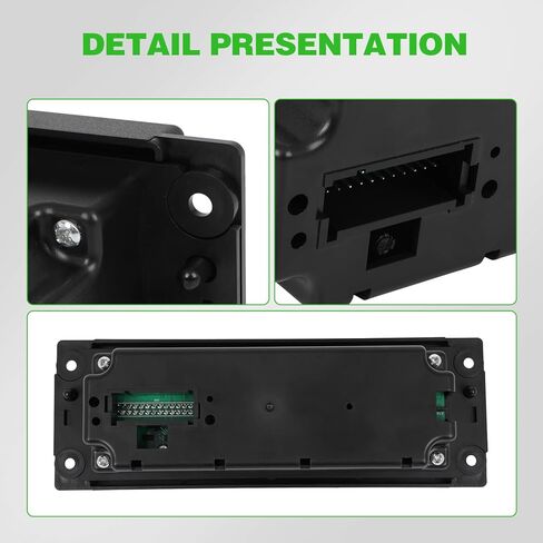SCITOO 3545543C6 Climate Control Module AC Control Panel Compatible with 2002-2007 for International 4200,2002-2007 for International 4300,2002-2007 for International 4400 in Saudi Arabia