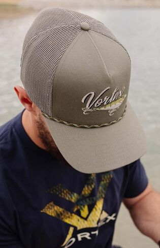 Vortex Script Lure Snapback Cap in Saudi Arabia