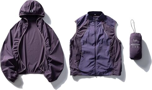 Unisex UPF 50+ Sun Protection Jacket 2 in 1, Breathable Hiking Fishing Windbreaker,Lightweight Cycling Hoodie in Saudi Arabia