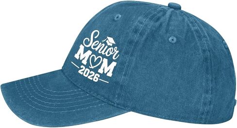 Senior Mom Class of 2026 Proud Hat for Men Vintage Washed Distressed Baseball Caps Golf caps for Mom in Saudi Arabia