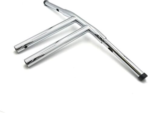 SMT- Black 12" Rise T-Bars Handlebar Drag Bar Compatible With H-D 96-17 Sportster Dyna Softail [B07LCZRV1G] in Saudi Arabia