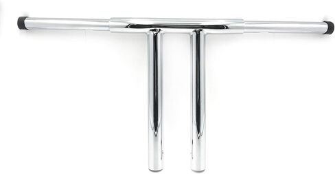 SMT- Black 12" Rise T-Bars Handlebar Drag Bar Compatible With H-D 96-17 Sportster Dyna Softail [B07LCZRV1G] in Saudi Arabia