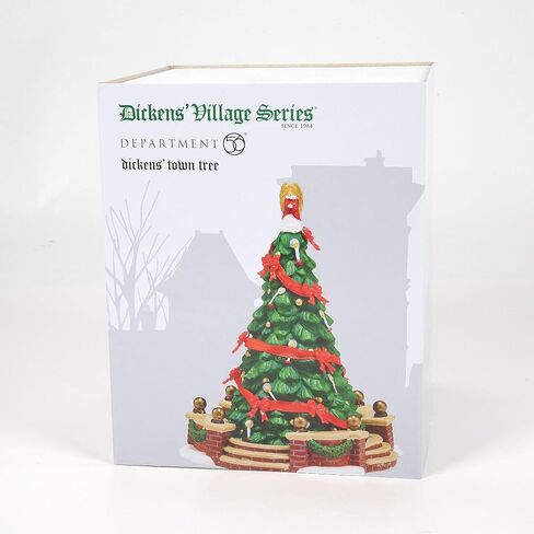 Department 56 Porcelain Dickens' Village Town Tree Accessory Figurine, 6.5" in Saudi Arabia