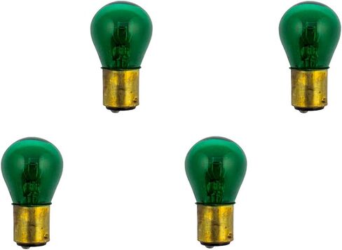 4 أجهزة كمبيوتر مصباح كهربائي - 1157 أخضر 12V S8 لمبة مصباح تلقائي توقف الفرامل بدوره إشارة المصباح - المصباح المصباح المصباح التلقائي - مصباح مصغر مصباح in Saudi Arabia