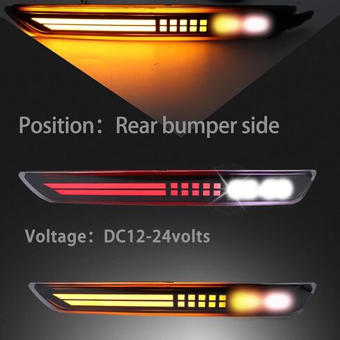LED الخلفي العاكس مصباح الضباب الضباب DRL DRL TELED SENCUNTY LAMP MISTER in Saudi Arabia