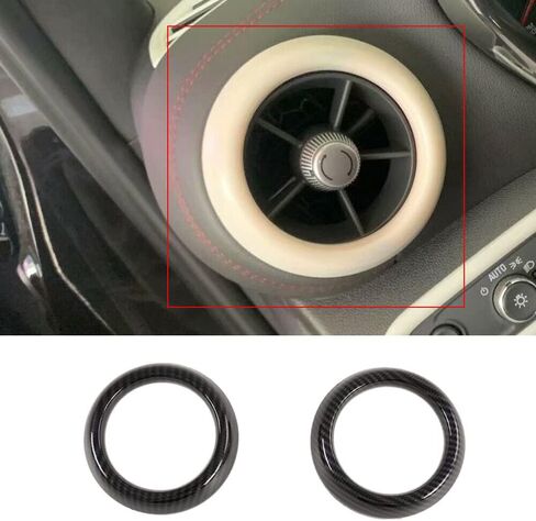 Carbon Fiber Front Side Air Conditioning Vent Outlet Cover Trim Sticker for Chevrolet for Blazer 2019 2020 2021 2022 in Saudi Arabia