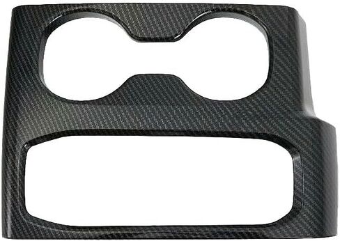 Carbon Fiber Center Control Gear Position Panel Cover Trim ABS for Hyundai Santa Fe 2019-2020 Accessories in Saudi Arabia