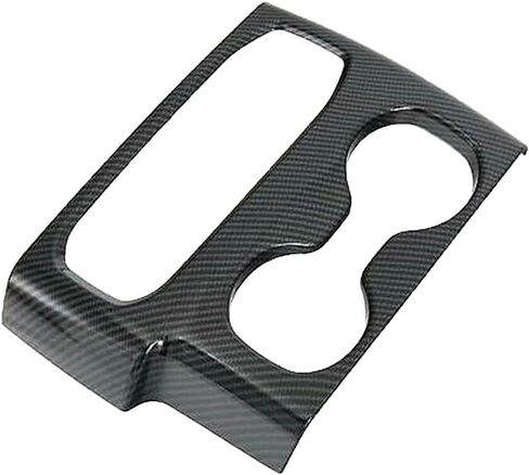 Carbon Fiber Center Control Gear Position Panel Cover Trim ABS for Hyundai Santa Fe 2019-2020 Accessories in Saudi Arabia