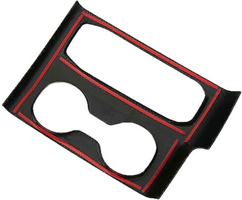 Carbon Fiber Center Control Gear Position Panel Cover Trim ABS for Hyundai Santa Fe 2019-2020 Accessories in Saudi Arabia