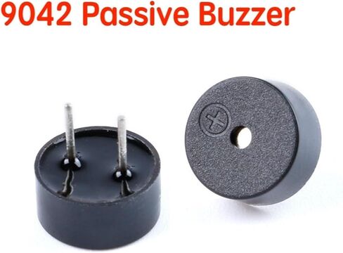10pcs/5pcs 9042 Passive Buzzer 9042 16 ohm AC 3V 3.3V 16Ω 9 * 4.2mm 9x4.2mm Mini Piezo Buzzers(5 Pieces) in Saudi Arabia