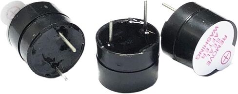 10pcs 3v Active Buzzer Magnetic Long Continous Beep Tone Alarm Ringer 12mm MINI Active Piezo Buzzers Fit for Computers Printers in Saudi Arabia