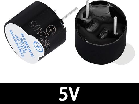 3V 5V 12V Buzzer Magnetic Magnetic Long Beep Tone Alarm Ringer 12mm Mini Mini Piezo Buzzo (10pcs 3V) in Saudi Arabia