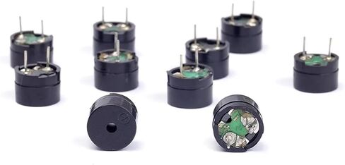 10pcs 3v 5v 12v buzzer active 12095 Piezo Magnetic Long Beep Tone Tone Ringer 12085 السلبي 16R (3V) in Saudi Arabia