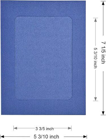 Paper Picture Frame, 4 x 6 Photo Banner, 20 PCS Paper Frames for Scrapbooking Hanging Photos Display for Baby Shower Wedding Birthday Party Decoration with Wood Clips in Kuwait