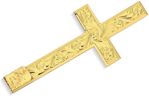 Montana Silversmiths Flourishing Faith Unique Cowboy Hat Cross Accessory in Saudi Arabia