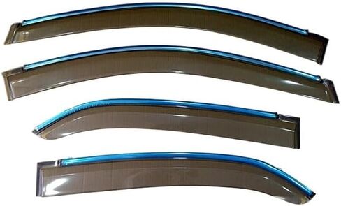 1Set Window Rain Visor لـ Toyota for Corolla E140/E150 2007 2008 2008 2010 2011 2012 2013 in Saudi Arabia