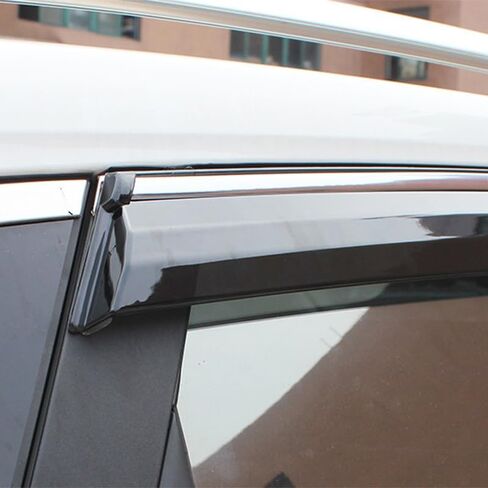 1Set Window Rain Visor لـ Toyota for Corolla E140/E150 2007 2008 2008 2010 2011 2012 2013 in Saudi Arabia