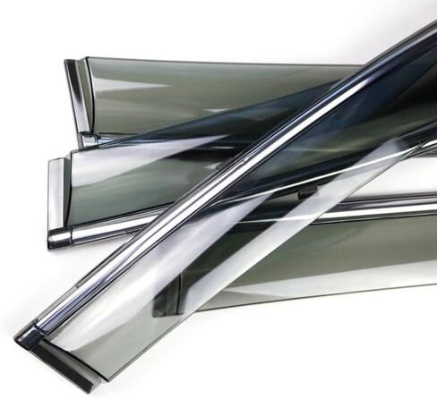 1Set Window Rain Visor لـ Toyota for Corolla E140/E150 2007 2008 2008 2010 2011 2012 2013 in Saudi Arabia