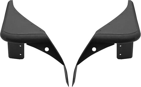 Hooke Road Frender Frender Flares Tube Armor Rocker Frust for Jeep Wrangler YJ 1987-1995 (Steled Black Steel) in Saudi Arabia