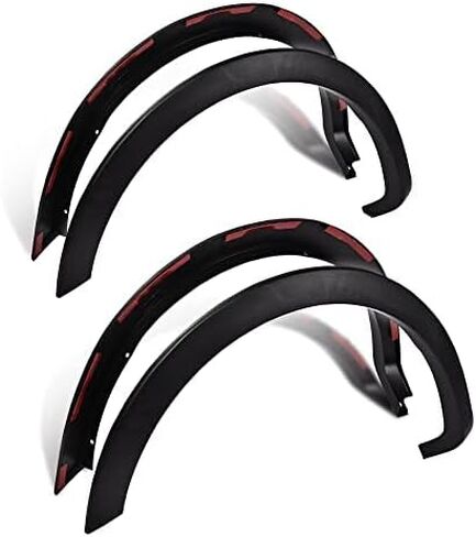 PIT66 Fender Flares, Compatible With 2004-2008 FORD F150(NOT For Heritage), Black Factory Style Wheel Flares Set, 4 Piece in Saudi Arabia
