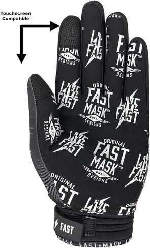 Purple Paisley Live Fast Mx Gloves & Bike Gloves 3XL in Saudi Arabia