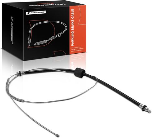 A-Premium Front Side Parking Brake Cable Assembly Compatible with Chevrolet and GMC Models: C1500 1994-1998, C1500 Suburban, C2500, C3500, K1500, K2500, K3500 - Replace# 15706383 in Saudi Arabia