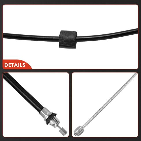 A-Premium Front Side Parking Brake Cable Assembly Compatible with Chevrolet and GMC Models: C1500 1994-1998, C1500 Suburban, C2500, C3500, K1500, K2500, K3500 - Replace# 15706383 in Saudi Arabia