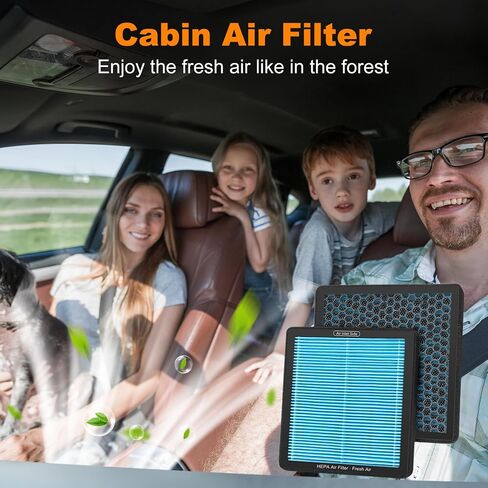 CF10285 CP285 مرشح هواء المقصورة مع الكربون المنشط ، متوافق مع تويوتا كامري ، RAV4 ، هايلاندر ، كورولا ، 4runner ، سيينا ، التندرا ، بريوس ، لكزس ، سوبارو أوتاك ، سليل ، لاند روفر ، جاكوار ، بونتاك in Saudi Arabia