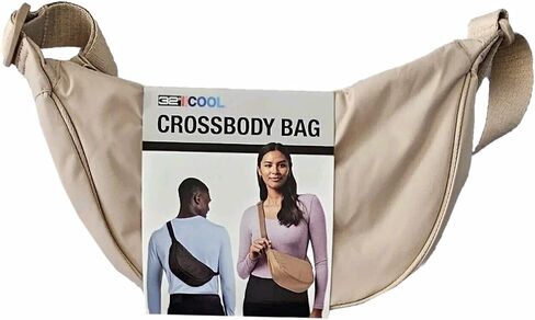 32º DEGREES 32 Degrees Unisex Cool Crossbody Bag, One Size (Black) in Saudi Arabia