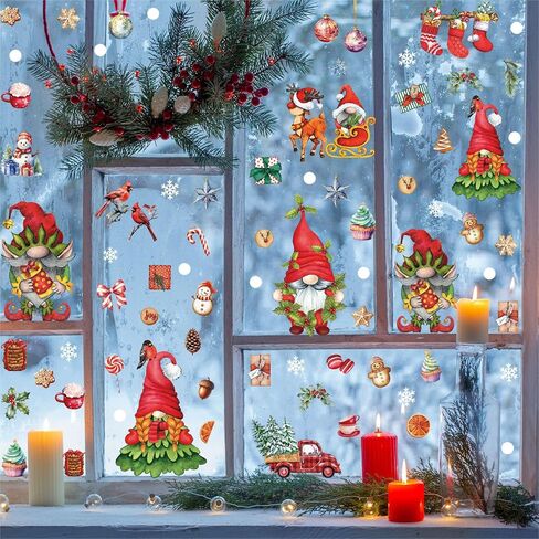 Summer Window Clings Hawaii Beach Window Stickers Fruit Bikini Flip-Flops Fish Painting Stickers for Kids Toddlers and Adults Glass Window Wall Decorations in Saudi Arabia