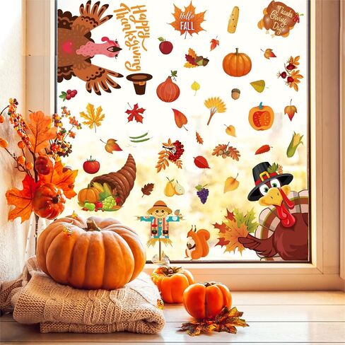 Summer Window Clings Hawaii Beach Window Stickers Fruit Bikini Flip-Flops Fish Painting Stickers for Kids Toddlers and Adults Glass Window Wall Decorations in Saudi Arabia