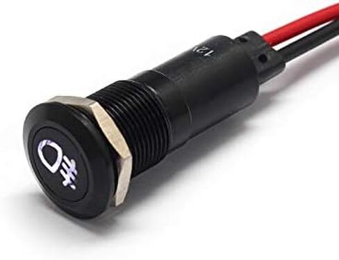 PLB12MS 12mm 1/2 "12V مؤشر إشارة LED مؤشر الدس الطيار (4WD) in Kuwait