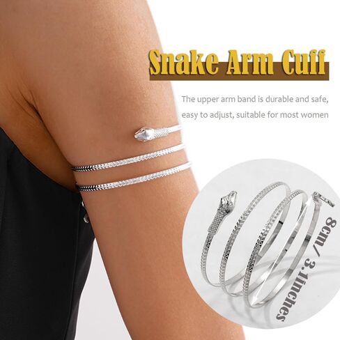 12 Pcs Arm Cuff Bracelets for Women Boho Upper Arm Bands Leather Armband Armlet Feather Cuff Bangle Bracelet Open Gold Arm Cuffs Set in Saudi Arabia