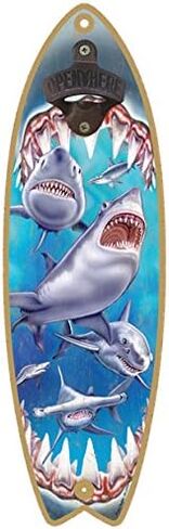 SJT ENTERPRISES, INC. إذا كانت هناك جنة بالنسبة لي، فأنا متأكد من أن هناك شاطئًا ملحقًا بها - فتاحة زجاجات Jimmy Buffett مقاس 5 × 16 بوصة (SJT07211) in Kuwait