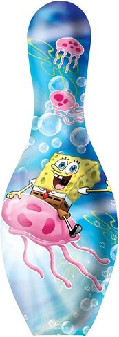 OnTheBallBowling Spongebob Face Official Size Bowling Pin in Saudi Arabia