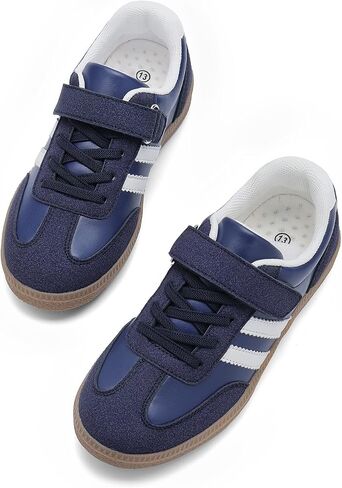 Rihero Boys Girls Sneakers Kids Cute School Uniform Shoes Slip on Walking Sneakers for Toddler/Little Kid/Big Kid in Saudi Arabia