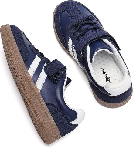 Rihero Boys Girls Sneakers Kids Cute School Uniform Shoes Slip on Walking Sneakers for Toddler/Little Kid/Big Kid in Saudi Arabia