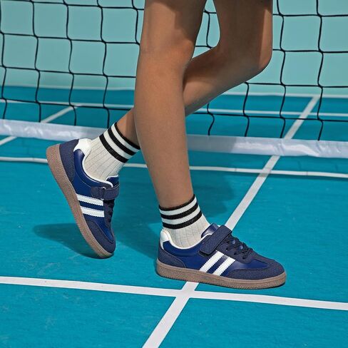Rihero Boys Girls Sneakers Kids Cute School Uniform Shoes Slip on Walking Sneakers for Toddler/Little Kid/Big Kid in Saudi Arabia