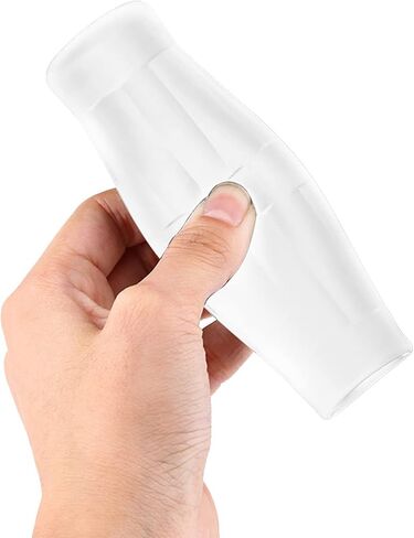 1 Pair 1"-7/8" Universal Motorcycle Bike Vintage Classic Handlebar Hand Grips Bar(White) in Saudi Arabia