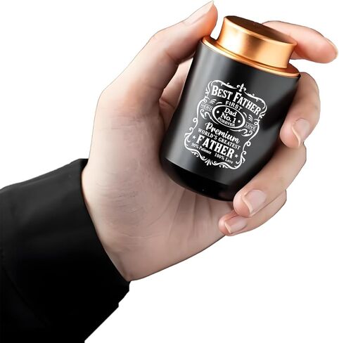 Personalized Small Keepsake Urn for Adult Ashes for Women/Female/Mom/Dad, Mini Urns for Human Ashes, Little Decorative Memorial Keepsake Comes with Display Cremation Container in Kuwait