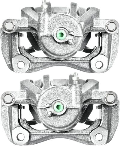 AutoShack Front Brake Calipers Set of Assembly with Bracket Replacement for 2011-2016 Hyundai Elantra 2013-2014 Elantra Coupe 1.8L 2.0L FWD Driver and Passenger Side BC30440PR in Kuwait