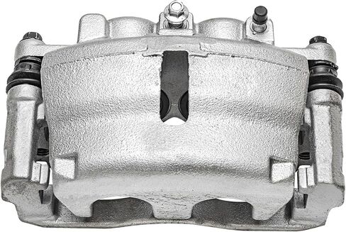 Detroit Axle-4.2l الأمامي الفرامل اليسرى الفرجار ل 06-09 شيفروليه تريل بليزر GMC Envoy ، 06-07 Buick Rainier ، سائق فرامل القرص الفرجار W/Bracket 2006 2007 2008 استبدال in Saudi Arabia