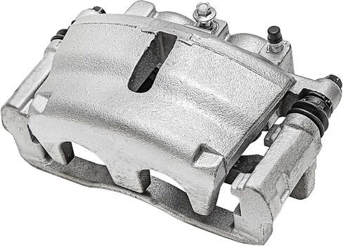 Detroit Axle-4.2l الأمامي الفرامل اليسرى الفرجار ل 06-09 شيفروليه تريل بليزر GMC Envoy ، 06-07 Buick Rainier ، سائق فرامل القرص الفرجار W/Bracket 2006 2007 2008 استبدال in Saudi Arabia