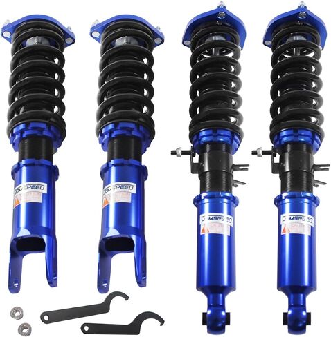 JDMSPEED NEW Blue Blue Full Coilover Kit Placension for Infiniti G37 Sedan Coupe 2008-2011 in Saudi Arabia