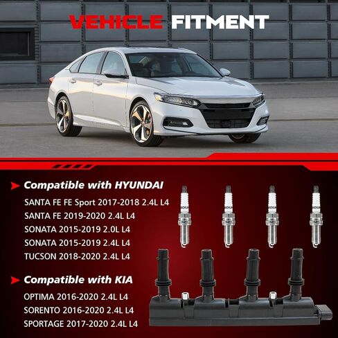 مجموعة UF669 من 1 حزمة ملف الإشعال ومقاطع شرارة Iridium-platinum متوافقة مع Buick Encore و Chevy Cruze و Sonic و Trax و Volt Cruze Limited 1.4L 1.8L L4 ، استبدل D521C 555777898 55579072 25198623 in Saudi Arabia