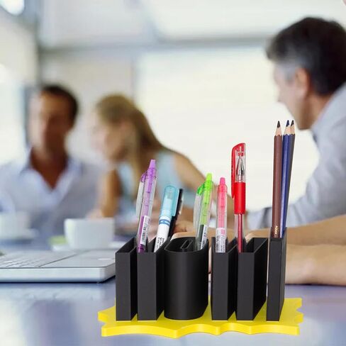 Cool Rocket Shaped Pencil Pen Holder, Desk Storage Stationery Supplies, Rocket Gifts for Men Women Boys Girls, Cute Desk Accessories Home Office Decoration Thanksgiving Christmas Gift in Saudi Arabia