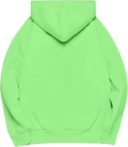 Oversized Hoodies For Women 2025 Plus Size Plain Basic Y2k Cute Pullover Hooded Sweatshirts Tops Trendy Outfits in Saudi Arabia