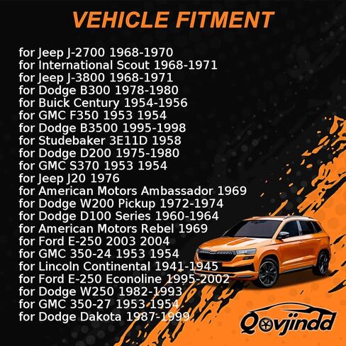 Rear Drum Brake Wheel Cylinder Kit for Chevrolet Corvette 1957-1962 for Ford F-250,F-350 1984-1998 for American Motors Ambassador, Rebel 1969 Replacement 1752231, 2953999, 1879525 1Pcs in Kuwait