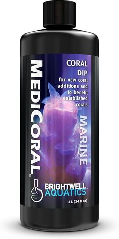 Brightwell Aquatics MediCoral - Coral Dip for New Coral Additions and to Benefit Established Corals , 30-ml in Kuwait