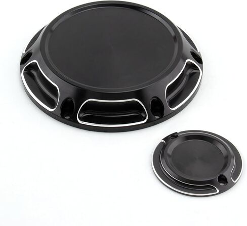 تغطية توقيت Derby Timing Cover Cut Cut Aluminium Fit for Harley 2004-2022 Sportster Iron 883 1200 XL XR in Saudi Arabia